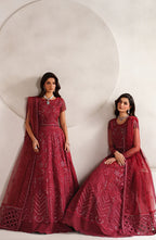 Zarif Sheen Organza Formal Wear Unstitched