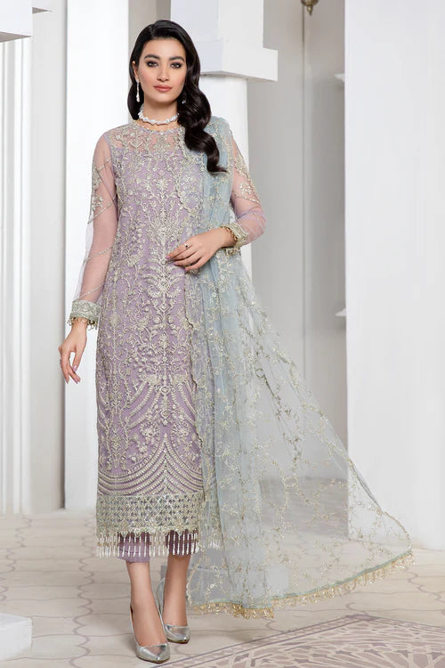 Zarif Lilac Formal Wear Unstitched
