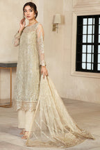 Zarif Daisy Net Formal Wear Unstitched