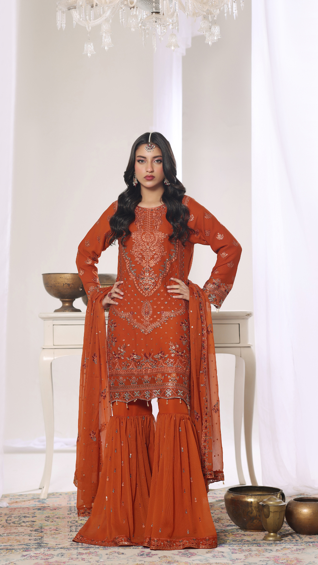 K-11 Embroidered Chiffon | Unstitched