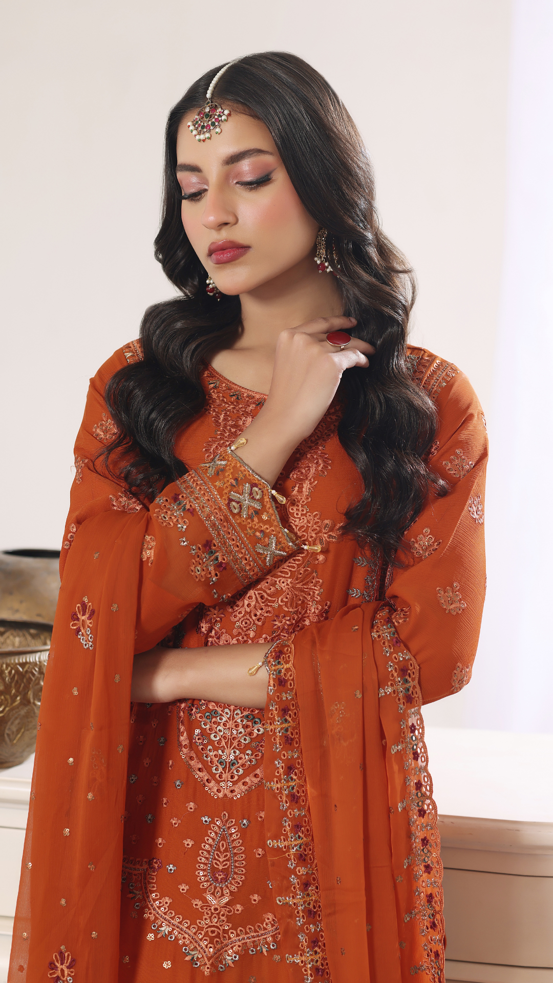 K-11 Embroidered Chiffon | Unstitched