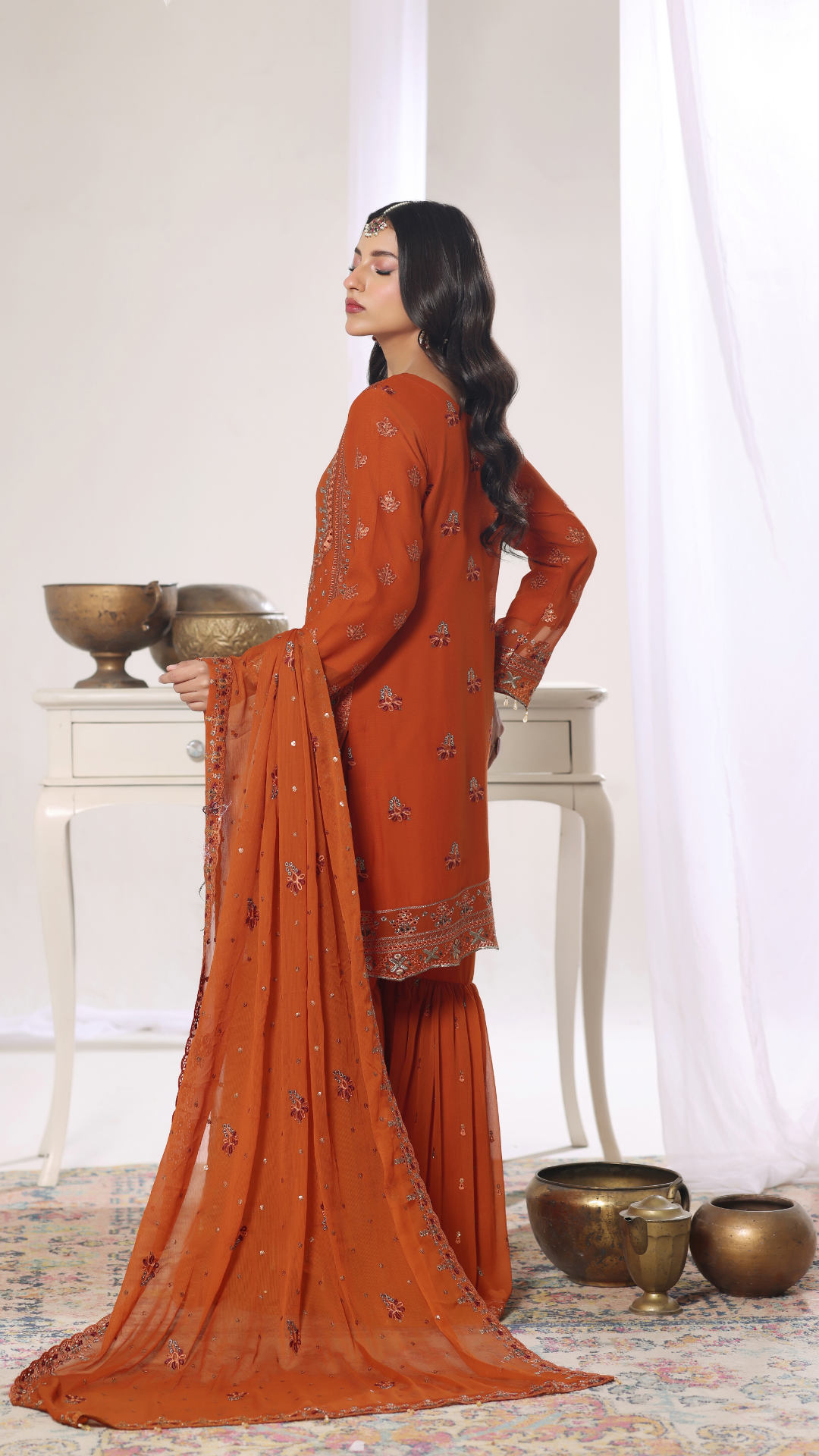 K-11 Embroidered Chiffon | Unstitched