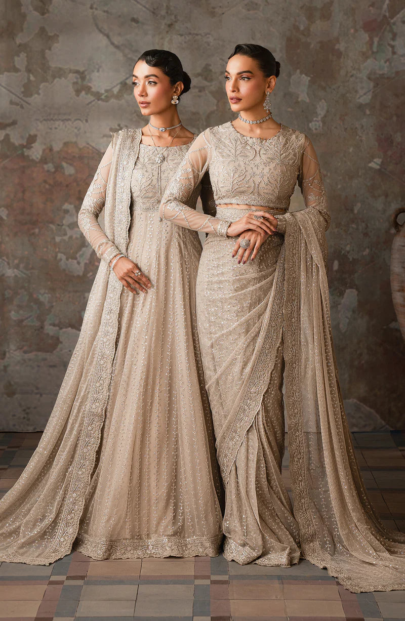 Zarif Breeze Net Formal Wear Unstitched