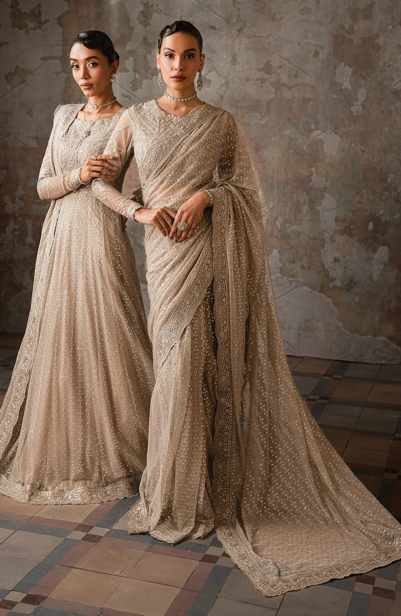 Zarif Breeze Net Formal Wear Unstitched