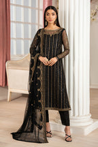 Zarif Yasna Net Formal Wear Unstitched