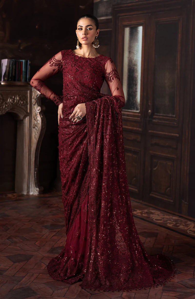 Zarif Mabel Net Formal Wear Unstitched