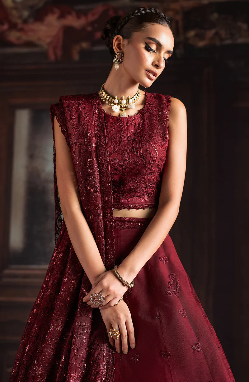 Zarif Mabel Net Formal Wear Unstitched