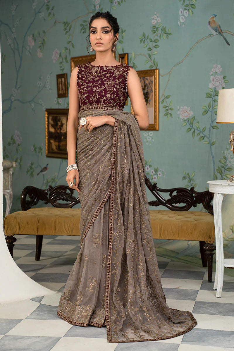 Zarif Zohra Net Formal Wear Unstitched