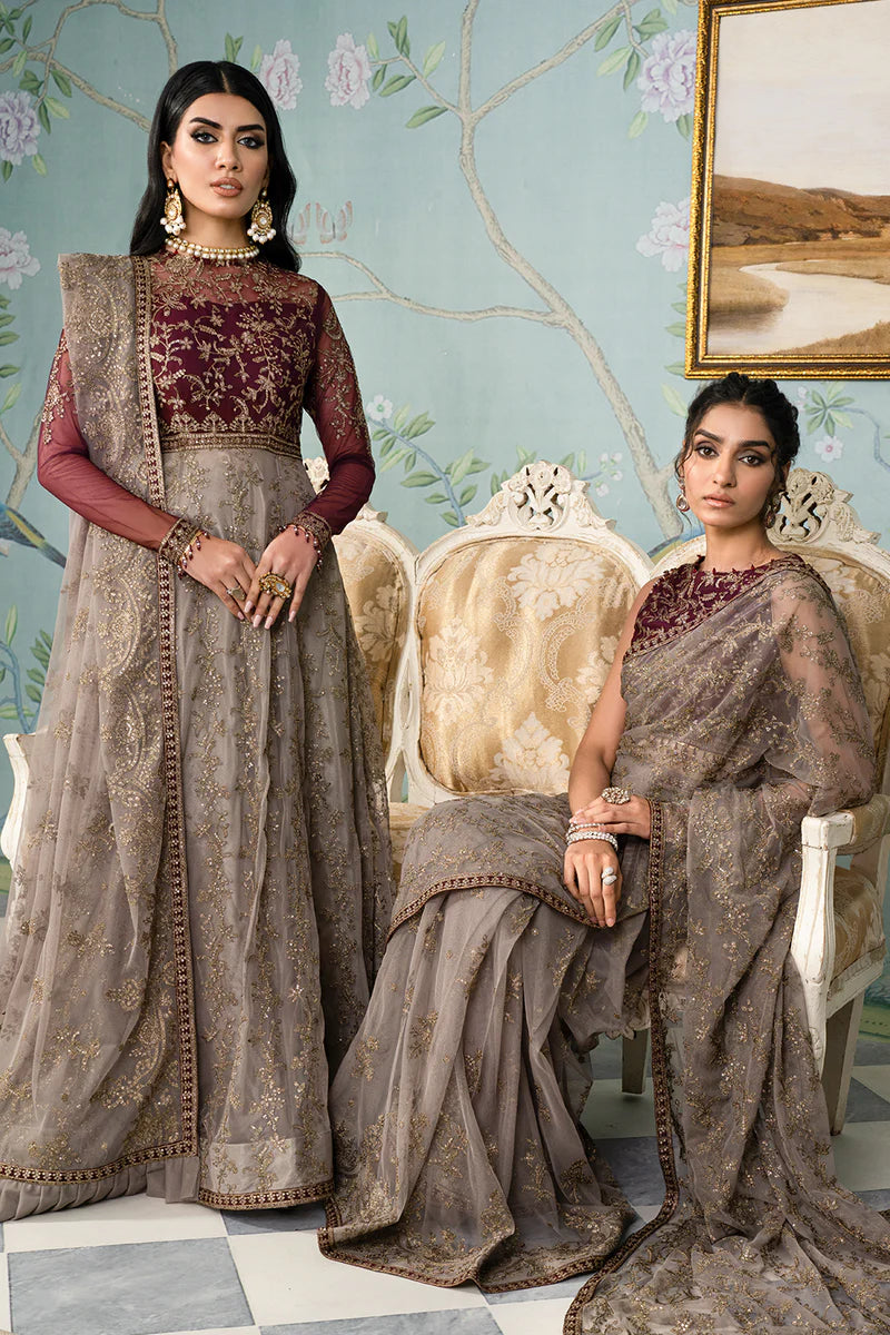 Zarif Zohra Net Formal Wear Unstitched