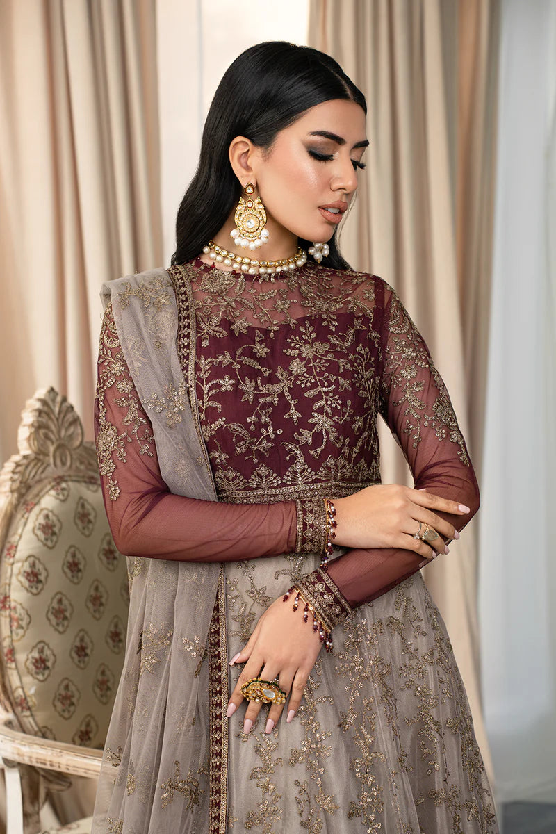 Zarif Zohra Net Formal Wear Unstitched