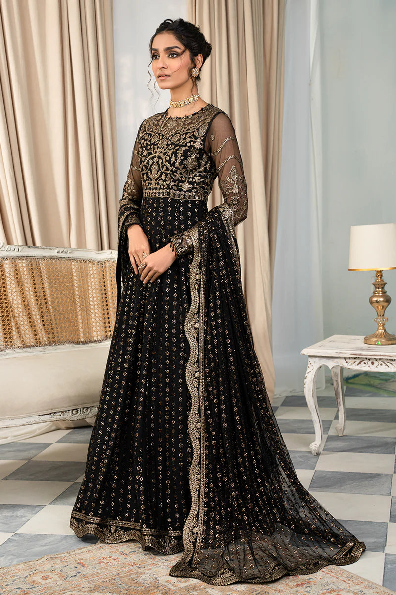Zarif Muskaan Net Formal Wear Unstitched
