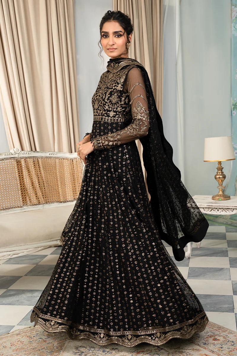 Zarif Muskaan Net Formal Wear Unstitched