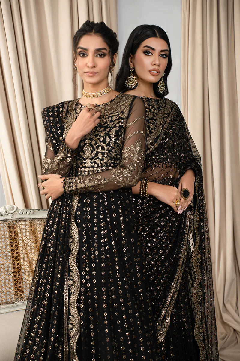 Zarif Muskaan Net Formal Wear Unstitched