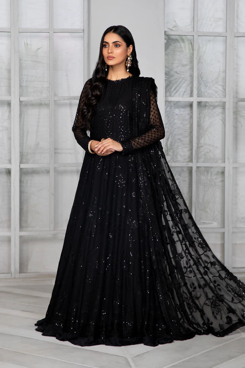 Zarif Omrose Chiffon Formal Wear Unstitched