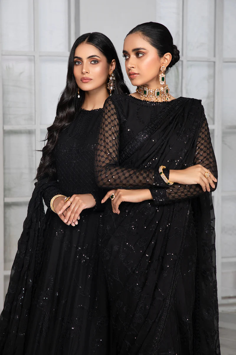 Zarif Omrose Chiffon Formal Wear Unstitched